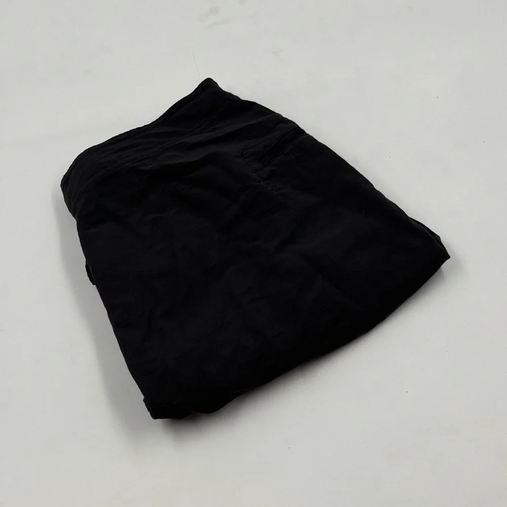 Patagonia Men's 36 Black Board Swim Trunks Nylon Fish Print Lining‎ Shorts